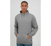 Rundhalspullover BLEND "BHLono", Herren, Gr. L, stone mix, Sweatware, 60% Baumwolle, 40% Polyester, unifarben, regular fit normal, ohne Ausschnitt, Pullover Rundhalspullover, Sweatshirt mit Kängurutas