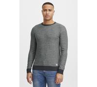 Blend BHNathan Herren Strickpullover Feinstrick Pullover mit Rundhals-Ausschnitt Rippbündchen 100% Baumwolle Regular fit, Größe:L, Farbe:Ebony Grey (75111)