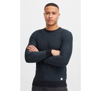 Blend Nathan Herren Strickpullover Feinstrick Pullover Mit Rundhals Und Melierung Aus 100% Baumwolle, Größe:XXL, Farbe:Dark Navy Blue (74645)