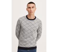 BLEND Rundhalspullover Herren grau, XXL