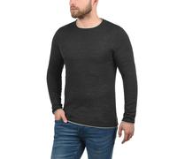 Rundhalspullover BLEND "BLEND BHOdin" Gr. XL, schwarz (charcoal) Herren Pullover (65477020-XL) charcoal