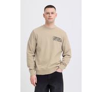 Rundhalspullover BLEND "BHSun", Herren, Gr. M, winter twig, Sweatware, 100% Baumwolle, bedruckt, Basic, normal normal, Rundhals, Pullover Rundhalspullover, Lässiges Sweatshirt mit Backprint (71645123-