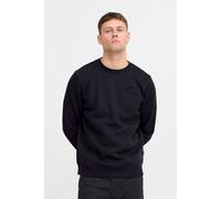 Rundhalspullover BLEND "BHSweatshirt", Herren, Gr. S, schwarz, Sweatware, 50% Baumwolle, 50% Polyester, unifarben, Basic, regular fit normal, Rundhals, eingesetzt, Pullover Rundhalspullover, Klassisch
