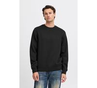 Rundhalspullover BLEND "BHSweatshirt", Herren, Gr. XXL, schwarz, Sweatware, 80% Viskose, 13% Polyester, 7% Elasthan, unifarben, Basic, regular fit normal, Rundhals, eingesetzt, Pullover Rundhalspullov