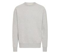 Rundhalspullover BLEND "Rundhalspullover BHCopper", Herren, Gr. M, grau (stone mix), Obermaterial: 50% Baumwolle CO. 50% Polyester PES., Pullover Rundhalspullover (11749514-M) stone mix