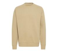 Rundhalspullover BLEND "Rundhalspullover BHCopper", Herren, Gr. XL, beige (cornstalk), Obermaterial: 50% Baumwolle CO. 50% Polyester PES., Pullover Rundhalspullover (92906827-XL) cornstalk