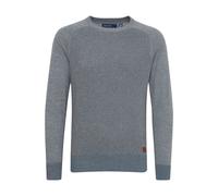 Blend Gandolf Herren Strickpullover Feinstrick Pullover Mit Rundhals Und Melierung Aus 100% Baumwolle, Größe:XXL, Farbe:Ensign Blue (70260)