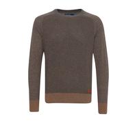 BLEND BHGandolf Herren Strickpullover Feinstrick Pullover mit Rundhalsausschnitt, Größe:XXL, Farbe:Toasted Coconut (181029)