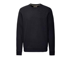 Rundhalspullover BLEND "Rundhalspullover BHSweatshirt", Herren, Gr. S, schwarz, Obermaterial: 50% Baumwolle CO. 50% Polyester PES., Pullover Rundhalspullover (30601910-S) schwarz