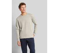 Rundhalspullover BUGATTI, Herren, Gr. 3XL, beige, Sweatware, 75% Baumwolle, 25% Polyacryl, regular fit, Rundhals, Rippbündchen, Pullover Rundhalspullover, mit bequemer Passform (34533607-XXXL)