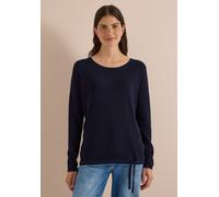 Rundhalspullover CECIL, Damen, Gr. XXL (46), urban dunkelblau, Pullover Rundhalspullover, im soften Baumwoll-Mix (97454669-XXL) urban dunkelblau