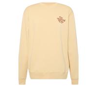 Rundhalspullover DJINNS "Djinns Djinns Oversize Crewneck DNC 30th Pullover", Herren, Gr. XL, creme, 100% Baumwolle, mehrfarbig, normal, Rundhals, Pullover Rundhalspullover (91670062-XL)