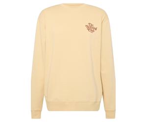 Rundhalspullover DJINNS "Djinns Djinns Oversize Crewneck DNC 30th Pullover", Herren, Gr. XL, creme, 100% Baumwolle, mehrfarbig, normal, Rundhals, Pullover Rundhalspullover (91670062-XL)