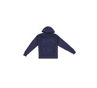 Rundhalspullover DROPSIZE "Dropsize HEAVY LOGO DESIGN HOODIE", Herren, Gr. S, navy, 70% Baumwolle, 30% Polyester, mehrfarbig, oversize, ohne Ausschnitt, Sweatshirts Rundhalspullover (79182850-S) navy