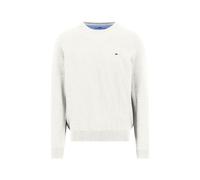 Rundhalspullover FYNCH-HATTON, Herren, Gr. 3XL, new sanftes weiß, Strick, Obermaterial: 100% Baumwolle, unifarben, regular fit taillenbedeckt, Rundhals, Rippbündchen, Pullover Rundhalspullover, aus Ba