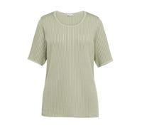 Rundhalspullover GOLDNER "Kurzgröße Pflegeleichter Pullover in hochwertiger Rippenstruktur", Damen, Gr. 24, grün (salbei), Obermaterial: 65% Polyacryl PAN. 35% Polyester PES., eng Sonstiges, Pullover