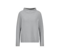 Rundhalspullover GOLDNER "Langarm Ottoman-Design, Turtleneck", Damen, Gr. 42, grau, Obermaterial: 47% Polyester PES. 47% Viskose CV. 6% Elasthan EL., Pullover Rundhalspullover (31813240-42) grau