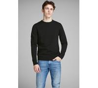 JACK & JONES Dünner Langarm Strickpullover Rundhals Basic Sweater Shirt Jumper JJEBASIC