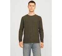 JACK & JONES Male Strickpullover Einfarbig Strickpullover