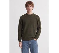 Rundhalspullover JACK & JONES "JJESOHO OLLIE KNIT CREW NECK SN", Herren, Gr. XL, grün (rosin), Strick, Obermaterial: 51% Polyester, 41% Polyacryl, 5% Wolle, 3% Elasthan, unifarben, relaxed fit normal,