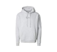 Rundhalspullover KARL KANI "Karl Kani Small Signature Hoodie", Herren, Gr. S, grau (ash grau), 70% Baumwolle, 30% Polyester, mehrfarbig, normal, ohne Ausschnitt, Pullover Rundhalspullover (15544513-S)