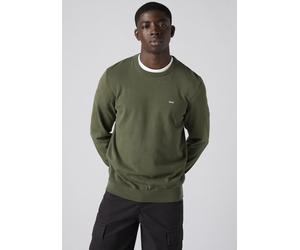 Rundhalspullover LEVI'S "LIGHTWEIGHT HM SWEATER", Herren, Gr. M, deep depths, Strick, Obermaterial: 100% Baumwolle, regular fit normal, Rundhals, angesetztes Bündchen, Pullover Rundhalspullover, Feing