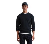 Marc OPolo Casual - Pullover aus Bio-Baumwoll-Piqué blau - Gr. - XL