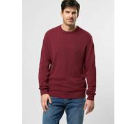 Rundhalspullover MCS "MCS Pullover Ellison", Herren, Gr. XL, zinfandel, Obermaterial: 100% Baumwolle, Pullover Rundhalspullover (19051762-XL) zinfandel