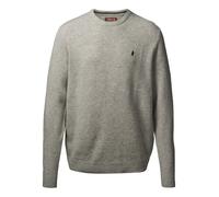 Rundhalspullover MCS "MCS Pullover MCAdrian", Herren, Gr. XL, l.graumel, Obermaterial: 80% Wolle, 20% Polyester, Pullover Rundhalspullover (47057205-XL) l.graumel