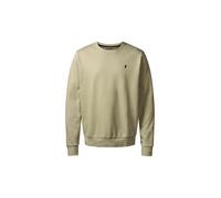 Rundhalspullover MCS "MCS Pullover Skyler", Herren, Gr. L, laurel oak, Obermaterial: 100% Baumwolle, Pullover Rundhalspullover (35819845-L) laurel oak