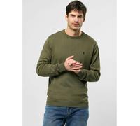 Rundhalspullover MCS "MCS Sweater MCEllison", Herren, Gr. XL, beetle, Obermaterial: 100% Baumwolle, Pullover Rundhalspullover (62989607-XL) beetle