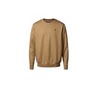 Rundhalspullover MCS "MCS sweatshirt MCSkyler", Herren, Gr. XXL, braun (otter), Obermaterial: 100% Baumwolle, Pullover Rundhalspullover (91614146-XXL) otter