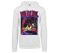 Rundhalspullover MISTERTEE "MisterTee Herren Wonderful Hoody", Herren, Gr. M, weiß, 65% Baumwolle, 35% Polyester, unifarben, normal, ohne Ausschnitt, Pullover Rundhalspullover (91378768-M) weiß