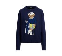 Rundhalspullover mit Polo Bear XL Blue