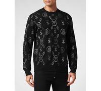 Rundhalspullover Monogram 2XL