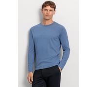 Rundhalspullover OLYMP "OLYMP Strick Casual" Gr. XXXL, blau (rauchblau) Herren Pullover (23999804-XXXL) rauchblau