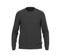 Rundhalspullover OLYMP "OLYMP Strick Casual", Herren, Gr. XXL, grau (graphit), Obermaterial: 100% Schurwolle, normal, Rundhals, Pullover Rundhalspullover, moderner Strickpullover (17905914-XXL)