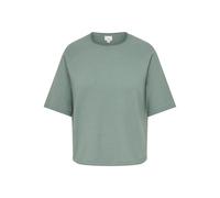 Rundhalspullover ONLY CARMAKOMA "CARLOYAL LIFE 2/4 O-NECK PULLOV KNT NOOS", Damen, Gr. L, chinois grün detail:melange, Strick, Obermaterial: 80% Polyester, 20% Nylon, meliert, regular fit normal, Rund