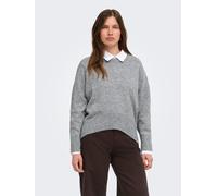 ONLY Damen Strickpullover Loose Fit Pulli Rundhals einfarbig ONLAlivia