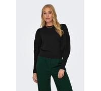 ONLY Female Strickpullover Normal geschnitten EIN-Schulter Ausschnitt Lange Bündchen Pullover