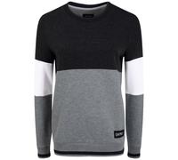 OXMO Omaya Damen Sweatshirt Pullover Sweater mit Rundhalsausschnitt, Größe:L, Farbe:Black (194007)