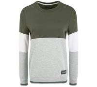 OXMO Omaya Damen Sweatshirt Pullover Sweater mit Rundhalsausschnitt, Größe:M, Farbe:Climbing Ivy (190307)