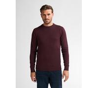 Rundhalspullover PETROL INDUSTRIES, Herren, Gr. S, syrup, Strick, Obermaterial: 50% Baumwolle, 50% Polyacryl, regular fit hüftbedeckend, Rundhals, Bündchen, Pullover Rundhalspullover, Materialmix mit 