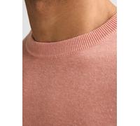 Rundhalspullover PETROL INDUSTRIES, Herren, Gr. XXL (44), light coral, Strick, Obermaterial: 50% Baumwolle, 50% Polyacryl, regular fit hüftbedeckend, Rundhals, Bündchen, Pullover Rundhalspullover, Mat