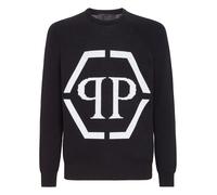 PHILIPP PLEIN "Rundhalspullover" (83148064-S) 02, schwarz