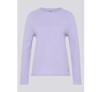 Rundhalspullover RABE, Damen, Gr. 46, flieder, Strick, Obermaterial: 60% Baumwolle, 40% Polyacryl, unifarben, regular fit normal, Rundhals, gerader Abschluss, Pullover Rundhalspullover (95600155-46) f