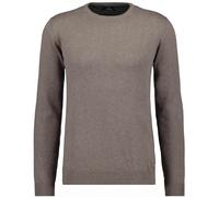 Rundhalspullover RAGMAN, Herren, Gr. 48, braun (camel), Strick, 95% Baumwolle 5% Kaschmir, Rundhals, Pullover Rundhalspullover (63555561-S) camel