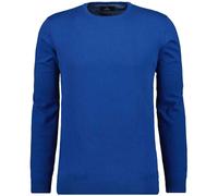 RAGMAN Regular Fit Strickpullover Rundhalsblau, Einfarbig