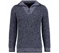 RAGMAN Regular Fit Pullover blau, Einfarbig