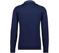 RAGMAN Herren Strickpullover mit Stehkragen und Zip Marine-070, M